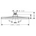 Верхний душ Hansgrohe Crometta E 240, 1jet, LowPressure, 26722000