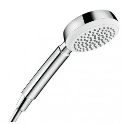 Ручной душ Hansgrohe Crometta 100 1jet EcoSmart 26828400, белый/хром