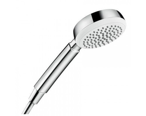 Ручной душ Hansgrohe Crometta 100 1jet EcoSmart 26828400, белый/хром
