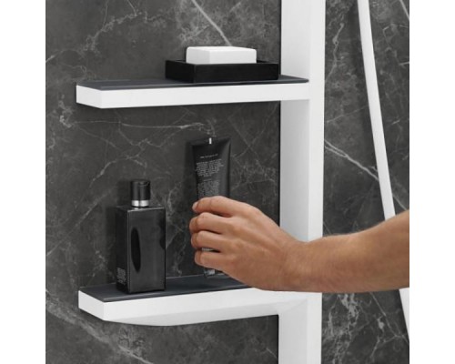 Душевая система Hansgrohe Showerpipe 360, 1 jet, матовый белый, 26842700