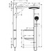 Душевая система Hansgrohe Showerpipe 360, 1 jet, матовый белый, 26842700