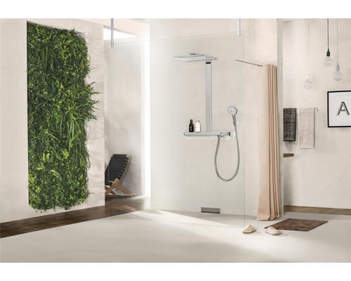 Душевая система hansgrohe Rainmaker Select 460 3jet EcoSmart с термостатом 27029400, белый/хром
