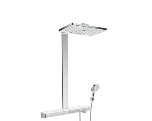 Душевая система hansgrohe Rainmaker Select 460 3jet EcoSmart с термостатом 27029400, белый/хром