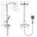 Душевая стойка с термостатом Hansgrohe Raindance Select E Showerpipe 360 хром 27112400