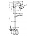 Душевая система HANSGROHE Croma 100 Showerpipe 160 (27154000)