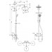 Душевая стойка со смесителем Hansgrohe Croma 220 Showerpipe, 27185000
