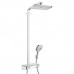 Душевая система hansgrohe Raindance E 360 1jet с термостатом ShowerTablet Select 300 27288000, хром
