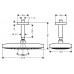 Верхний душ Hansgrohe Raindance Select E 300 2jet 27384000