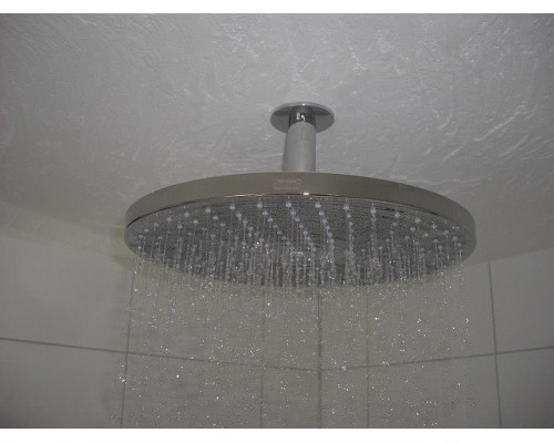Верхний душ hansgrohe Raindance S 180 1jet с потолочным кронштейном 27478000, хром