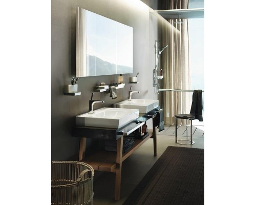 Потолочное подсоединение Hansgrohe 100 мм, хром 27479000