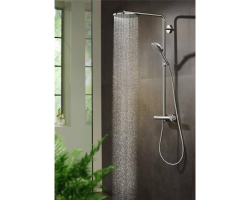 Душевая стойка с термостатом Hansgrohe Raindance S 240, 1 jet, Showerpipe, 27633140