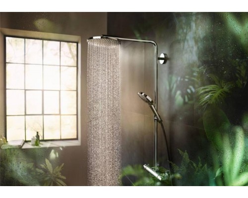 Душевая система Hansgrohe Raindance Select S Showerpipe 240 1jet PowderRain, золото