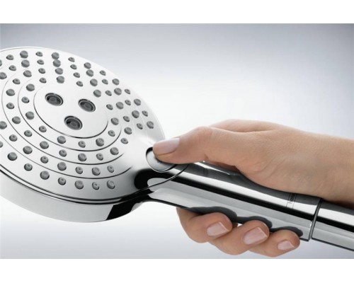 Душевая система Hansgrohe Raindance Select S Showerpipe 240 1jet PowderRain, золото