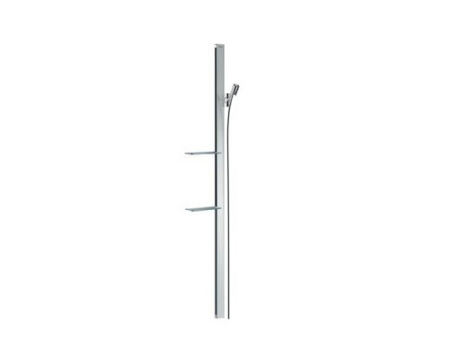 Штанга для душа Hansgrohe Unica 150 см, 27645400, белый/хром
