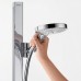 Штанга для душа Hansgrohe Unica 150 см, 27645400, белый/хром