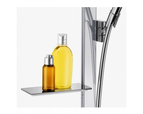 Душевой набор hansgrohe Raindance Select S 120 3jet EcoSmart с душевой штангой и мыльницей 27647400 белый/хром