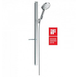 Душевой гарнитур hansgrohe Raindance Select S 120 3jet со штангой 90 см и мыльницей 27648000, хром