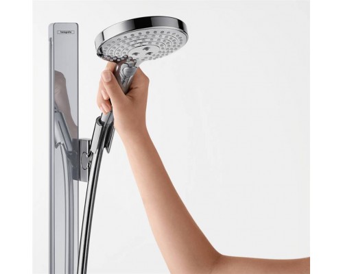 Душевой гарнитур hansgrohe Raindance Select S 120 3jet со штангой 90 см и мыльницей 27648000, хром