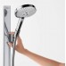 Душевой гарнитур hansgrohe Raindance Select S 120 3jet EcoSmart со штангой 90 см и мыльницей 27649000, хром