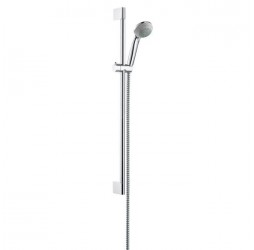 Душевой гарнитур hansgrohe Crometta 85 1jet Mono Green со штангой 65 см 27652000, хром