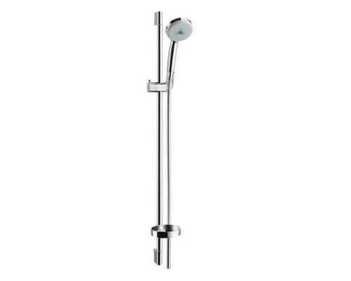 Hansgrohe Croma 100 Душевой набор Multi EcoSmart 9 л/мин со штангой 90 см и мыльницей хром 27655000