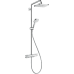 Душевая система Hansgrohe Croma Showerpipe 280, EcoSmart, термостат, 27660000