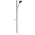 Душевой гарнитур hansgrohe Rainfinity 130 3jet со штангой 150 см и мыльницей 27673000, хром