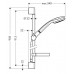 Душевой гарнитур Hansgrohe Croma 100 1jet 27724000