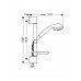 Душевой гарнитур Hansgrohe Croma 27744000