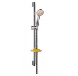 Душевой гарнитур hansgrohe Crometta 85 2jet Vario со штангой 65 см и мыльницей 27764000, хром