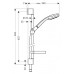 Душевой гарнитур Hansgrohe Croma 100 Multi/Unica C Shower Set 27775000