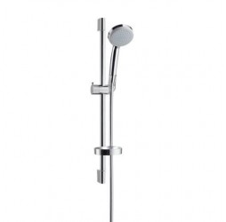 Hansgrohe Croma 100 Душевой набор Vario EcoSmart 9 л/мин со штангой 65 см и мыльницей хром 27776000
