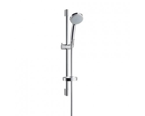 Hansgrohe Croma 100 Душевой набор Vario EcoSmart 9 л/мин со штангой 65 см и мыльницей хром 27776000