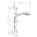 Hansgrohe Raindance Classic Душевой набор 100 3jet со штангой 90 см хром-золото 27841090