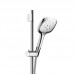 Hansgrohe Raindance Select E Душевой набор 150 3jet со штангой 65 см и мыльницей хром-белый матовый 27856400