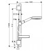 Душевой гарнитур HANSGROHE Raindance 27884000 S 120 AIR 3jet 90 см