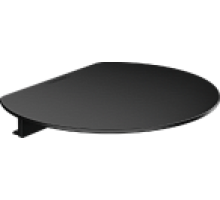 Полочка Hansgrohe WallStoris матовый черный Полочка Hansgrohe WallStoris матовый черный