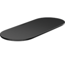 Крышка для корзины Hansgrohe WallStoris матовый черный Крышка для корзины Hansgrohe WallStoris матовый черный