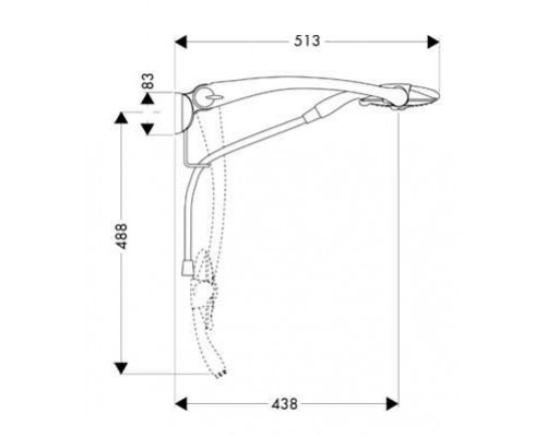 Душевой гарнитур Hansgrohe Raindance Allrounder AIR (28110000)