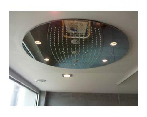 Верхний душ Hansgrohe Raindance Rainmaker Air 28404000, хром с подсветкой