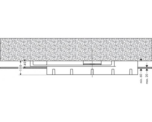 Скрытая часть смесителя Hansgrohe Raindance Rainmaker, 68x46 см, 28412180