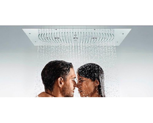 Тропический душ с подсветкой Hansgrohe Raidance Rainmaker, 68x46 см, 28418000