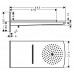 Верхний душ Hansgrohe Rainfall 180 Air 28433400