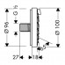 Боковая форсунка Raindance Air 100 Hansgrohe 28477000
