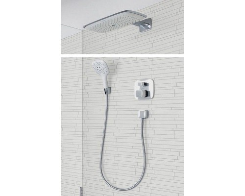 Душевая лейка Hansgrohe PuraVida 150 3Jet 28557400, белый