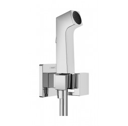 Гигиенический душ hansgrohe Bidette 1jet E со шлангом и держателем 29231000 хром
