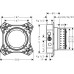 Закладной универсальный элемент для смесителя встроенного монтажа Hansgrohe iBox Universal 2.0 01500180