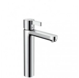 Hansgrohe Metris S 31021000 Смеситель для раковины, однорычажный, cо сливным гарнитуром