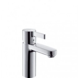 Смеситель для раковины Hansgrohe Metris S 31063000, с донным клапаном