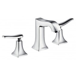 Смеситель для умывальника Hansgrohe Metris Classic 31073000, на 3 отверстия